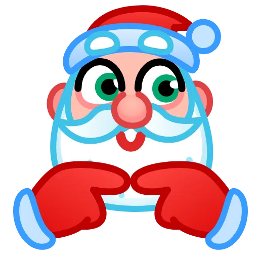 😊 Эмодзи «Santa Emoji» для Telegram