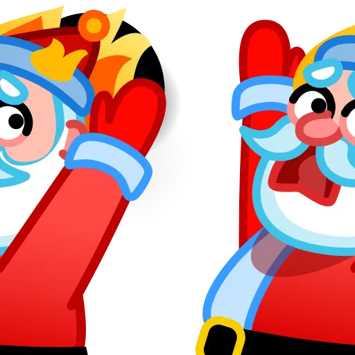 🔥 Эмодзи «Santa Emoji» для Telegram