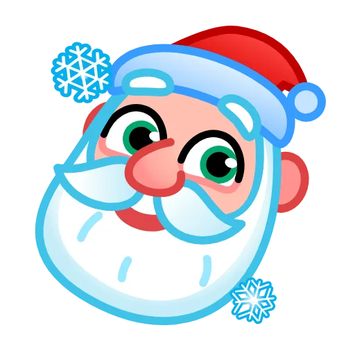 ❄️ Эмодзи «Santa Emoji» для Telegram