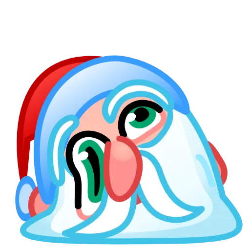 🫠 Эмодзи «Santa Emoji» для Telegram