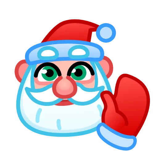 👋 Эмодзи «Santa Emoji» для Telegram