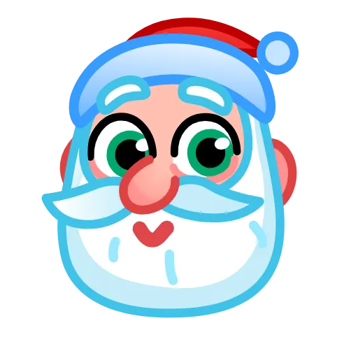 😈 Эмодзи «Santa Emoji» для Telegram