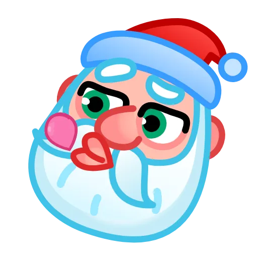 😘 Эмодзи «Santa Emoji» для Telegram