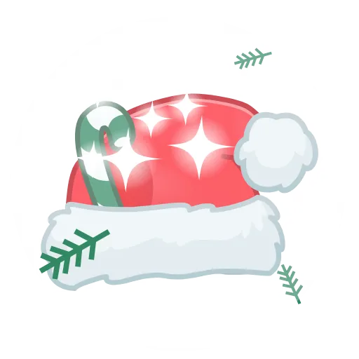 🎁 Эмодзи «Santa Hat» для Telegram