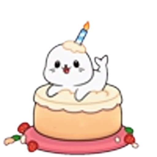 🎂 Эмодзи «Sappy Seals» для Telegram