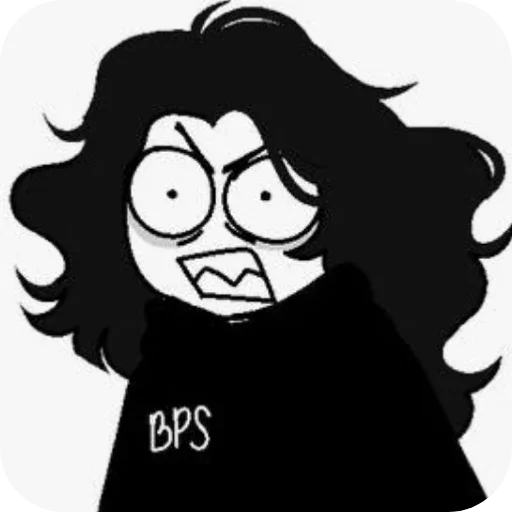 😡 Стикер «Sarah Heathcliff» для Telegram