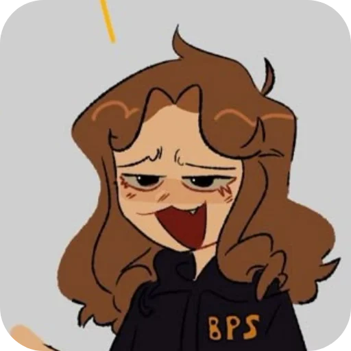 😏 Стикер «Sarah Heathcliff» для Telegram