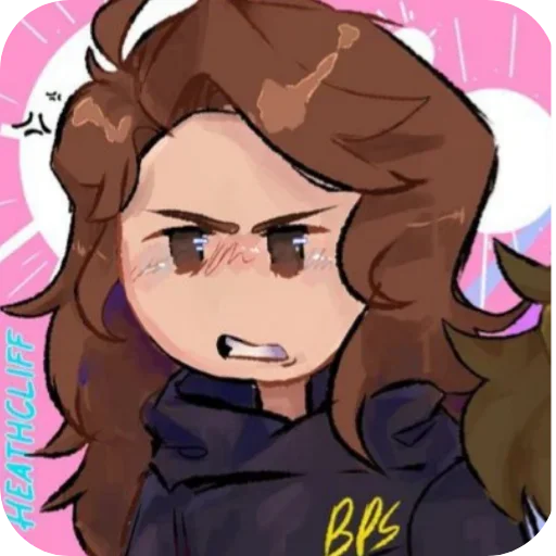 😡 Стикер «Sarah Heathcliff» для Telegram
