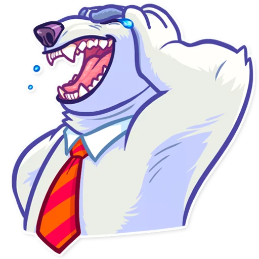 Стикерпак Polar Bear для Telegram — скачать