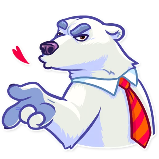 😘 Стикер «Polar Bear» для Telegram