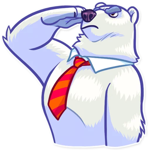😤 Стикер «Polar Bear» для Telegram
