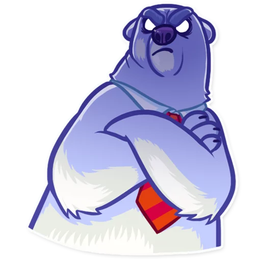 😡 Стикер «Polar Bear» для Telegram