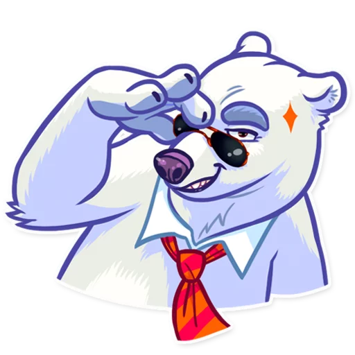 😎 Стикер «Polar Bear» для Telegram