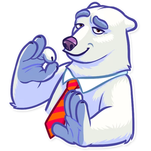 👌 Стикер «Polar Bear» для Telegram