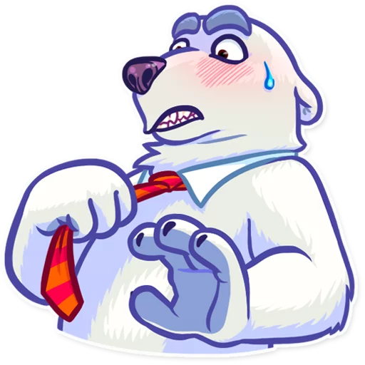 😳 Стикер «Polar Bear» для Telegram