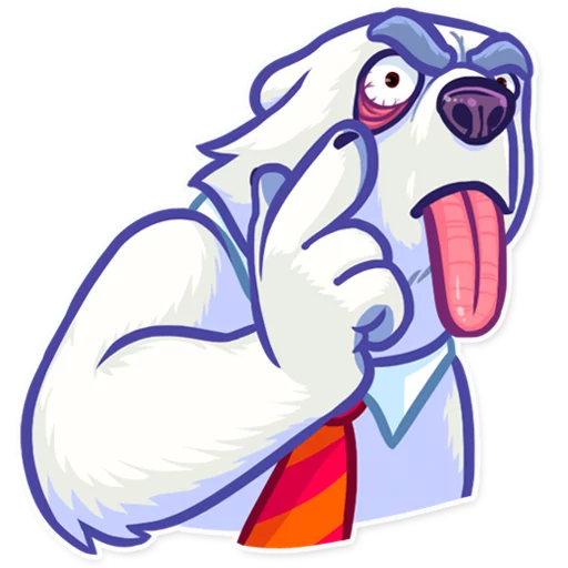😠 Стикер «Polar Bear» для Telegram