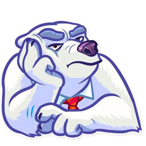 😒 Стикер «Polar Bear» для Telegram