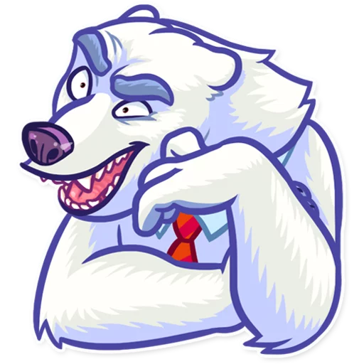 😑 Стикер «Polar Bear» для Telegram
