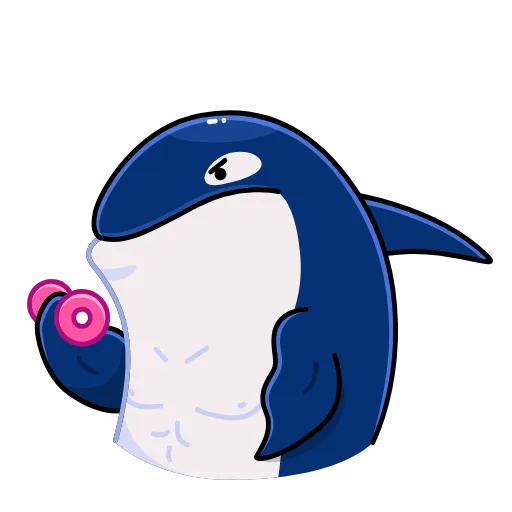 💪 Эмодзи «Orca Sati» для Telegram