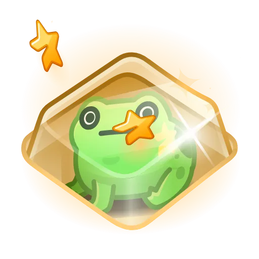 ⭐️ Эмодзи «Kissed Frogs» для Telegram