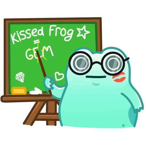 💎 Эмодзи «Kissed Frogs» для Telegram