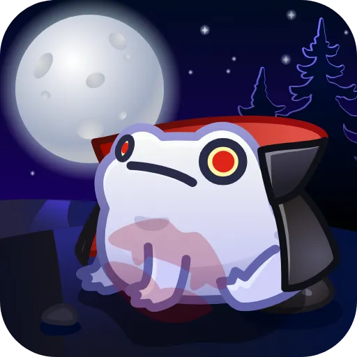 🌑 Эмодзи «Kissed Frogs» для Telegram