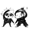 🩶 Эмодзи «Satoru x Geto» для Telegram