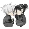 🩶 Эмодзи «Satoru x Geto» для Telegram
