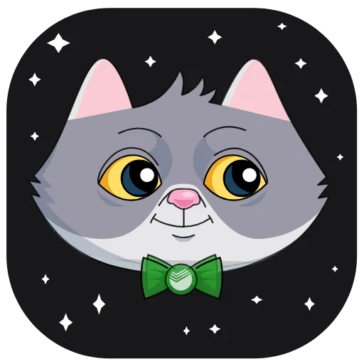 👀 Эмодзи «Сберкот» для Telegram