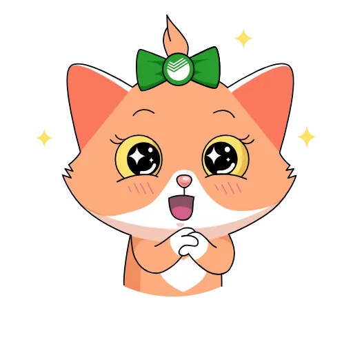 🥺 Эмодзи «Сберкот» для Telegram