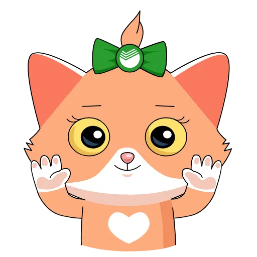 💋 Эмодзи «Сберкот» для Telegram