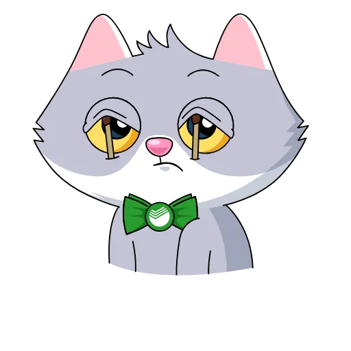 🥱 Эмодзи «Сберкот» для Telegram