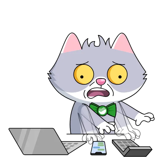 🤯 Эмодзи «Сберкот» для Telegram