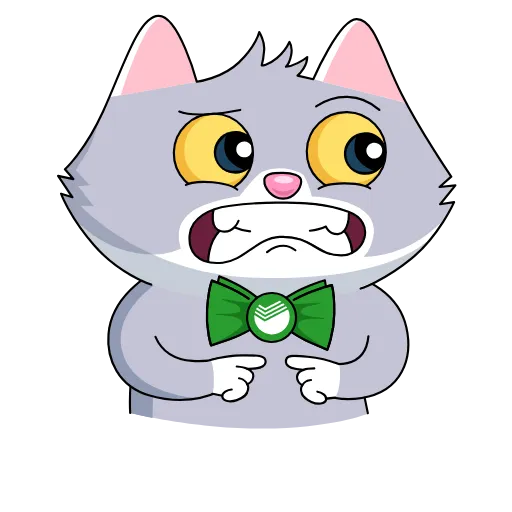 😬 Стикер «English version here» для Telegram