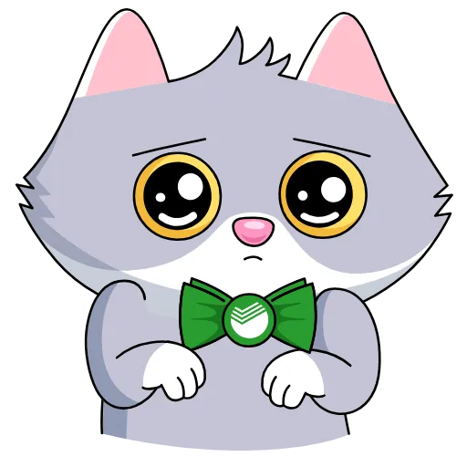 😨 Стикер «English version here» для Telegram