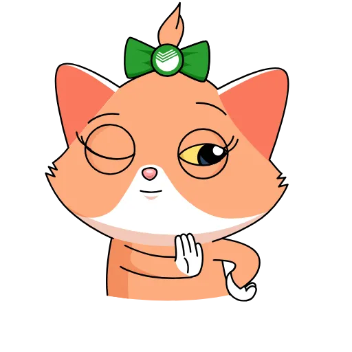✋ Стикер «English version here» для Telegram