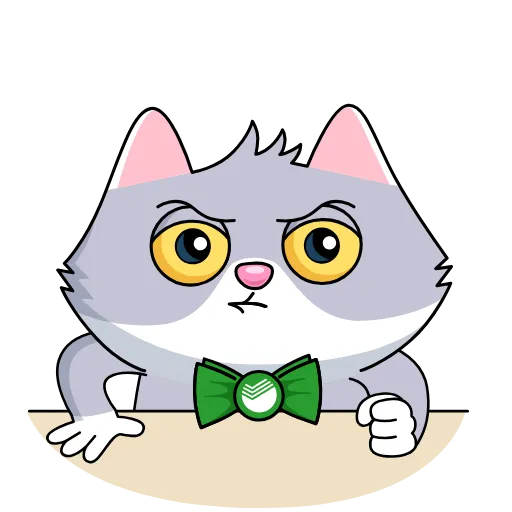 😠 Стикер «English version here» для Telegram