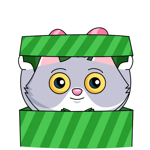 🎁 Стикер «English version here» для Telegram