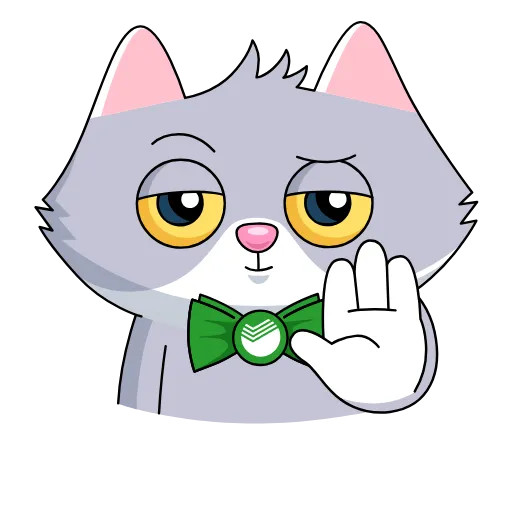 ✋ Стикер «English version here» для Telegram