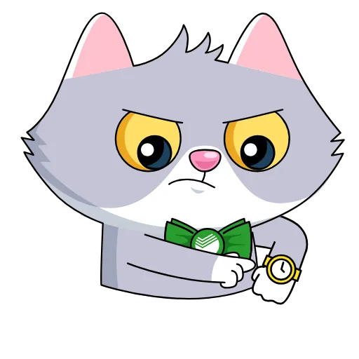 😠 Стикер «English version here» для Telegram