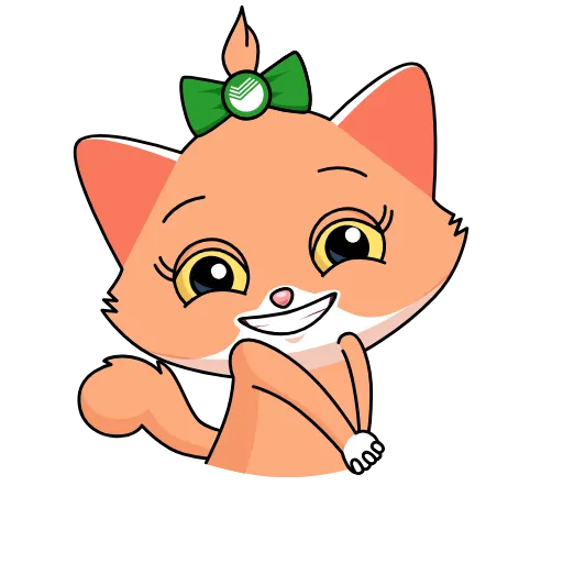 ☺️ Стикер «English version here» для Telegram