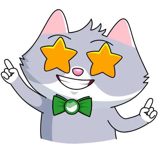 🤩 Стикер «English version here» для Telegram