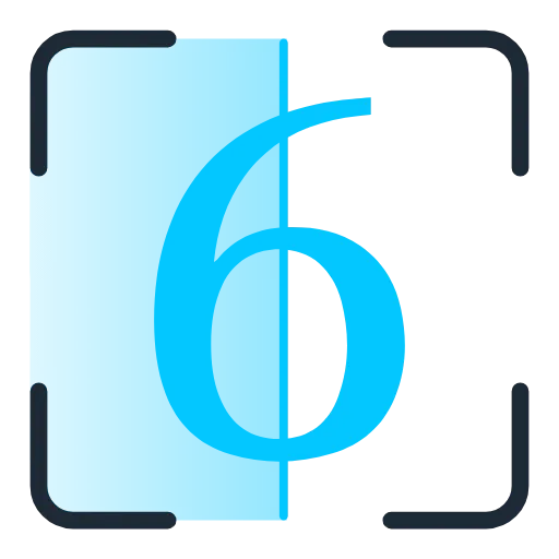 6️⃣ Эмодзи «Scan Blue» для Telegram