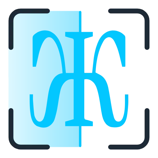 🔵 Эмодзи «Scan Blue» для Telegram