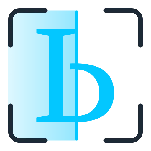 🔵 Эмодзи «Scan Blue» для Telegram