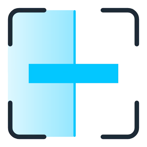 ➖ Эмодзи «Scan Blue» для Telegram