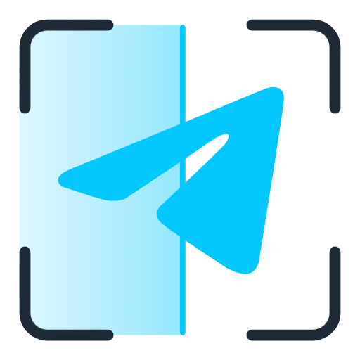 Эмодзи Scan Blue для Telegram — скачать