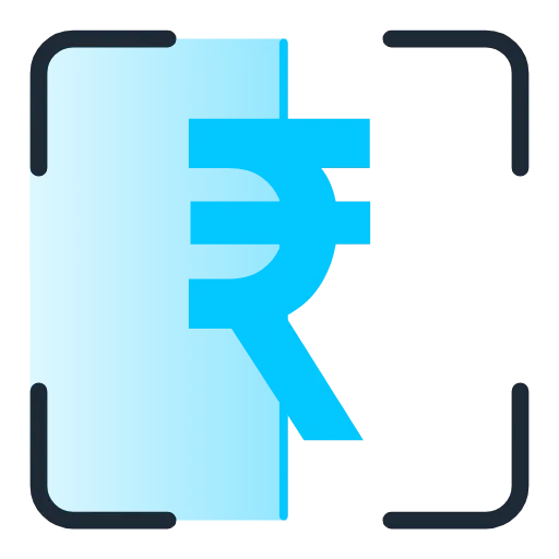 🤑 Эмодзи «Scan Blue» для Telegram