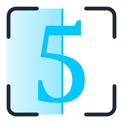 5️⃣ Эмодзи «Scan Blue» для Telegram