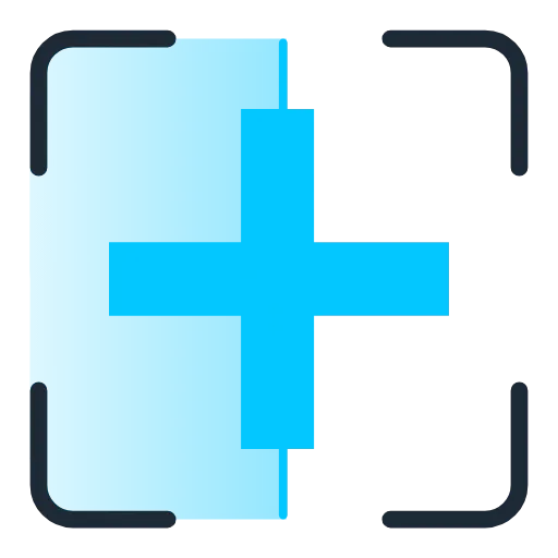 ➕ Эмодзи «Scan Blue» для Telegram